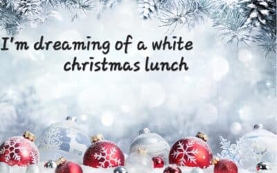 I’m dreaming of a white Christmas lunch